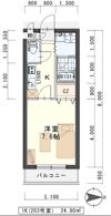 ラフォーレ椌木の間取り画像