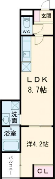 仮称）鳥栖市本町1丁目の間取り画像