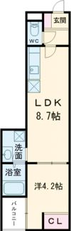 仮称）鳥栖市本町1丁目の間取り画像
