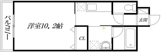 ドエルスイーツの間取り画像