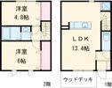 REMALE西鶴崎Aの間取り画像
