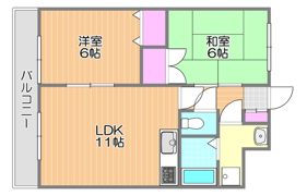 サンシャイン上道の間取り画像