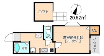 メゾンドタクトの間取り画像
