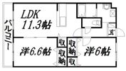 フロイデ宮竹の間取り画像