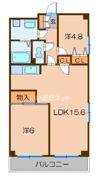 ブルータウン小倉の間取り画像