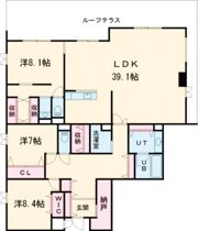 リアライズ松陰Ⅵの間取り画像