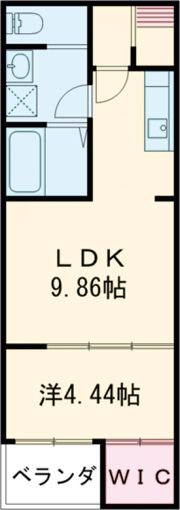 (仮称）八女市蒲原新築B棟の間取り画像