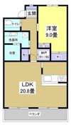 シエスタ海老塚の間取り画像