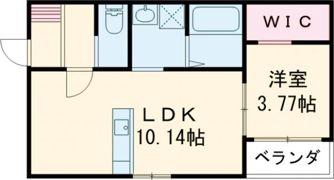 （仮称）八女市蒲原新築A棟の間取り画像