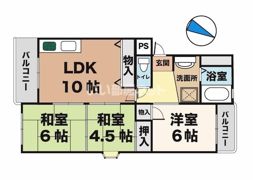 メゾン大津和の間取り画像