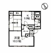 光ハウス A棟の間取り画像