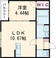 （仮称）八女市蒲原新築A棟の間取り画像