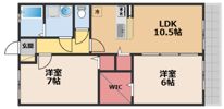 メゾン栗東の間取り画像