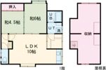 富岡町2丁目23番貸家の間取り画像