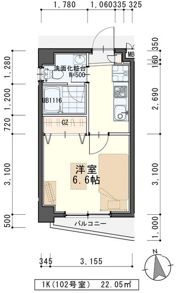 メゾンHeiseiの間取り画像