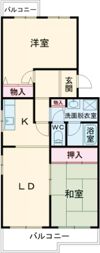 タラ生駒の間取り画像
