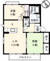 セジュン C棟の間取り画像