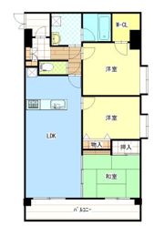 パテラスクエア小山の間取り画像