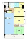 パテラスクエア小山の間取り画像