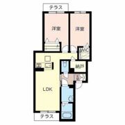 シャーメゾンガーデンズOGURAの間取り画像