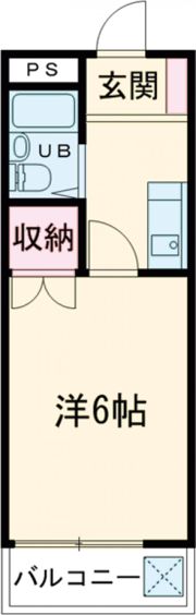 ドミトリー山根の間取り画像