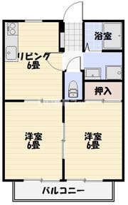 ビーラインNVⅡの間取り画像