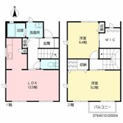 パークサイドテラス12 D棟の間取り画像