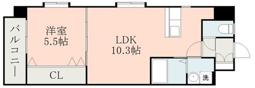 サムティ東谷山の間取り画像