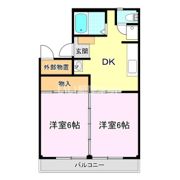 サニークレストの間取り画像