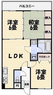 エクセレントNAKASHIMAの間取り画像