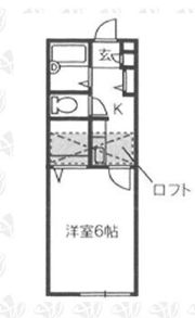 b’CASA桐生Ⅱre-bornの間取り画像