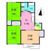 セレスコートAの間取り画像