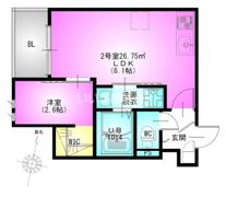 REGALEST 千葉駅の間取り画像