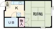 シティーハウス有栖川の間取り画像