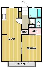 サンライフYSK C棟の間取り画像