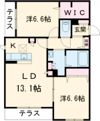 グランシャリオ西神戸 A棟の間取り画像