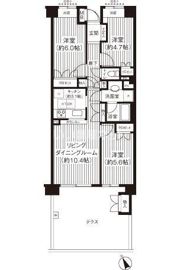 キャメロット上永谷の間取り画像