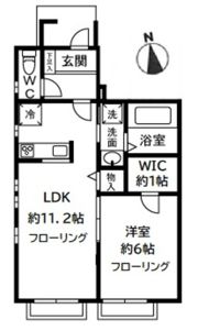 コンフォーティアIの間取り画像