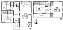 桂台1丁目戸建の間取り画像