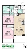 MOCXION INAGIの間取り画像