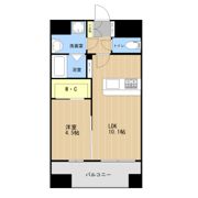 LIBTH九品寺Ⅱの間取り画像