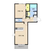 ｱﾙﾌｨｰﾈⅡの間取り画像