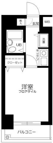 アドリーム千駄木の間取り画像