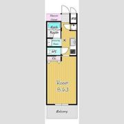セレニティー名駅の間取り画像
