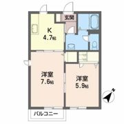 シェソワAの間取り画像