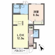 シャーメゾンクレストAの間取り画像