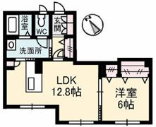 ガーデンズスクエア庚午 壱番館の間取り画像