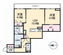 ボヌール櫻の間取り画像