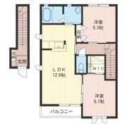 ダンデライオン Aの間取り画像