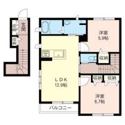 ベラルーチェの間取り画像